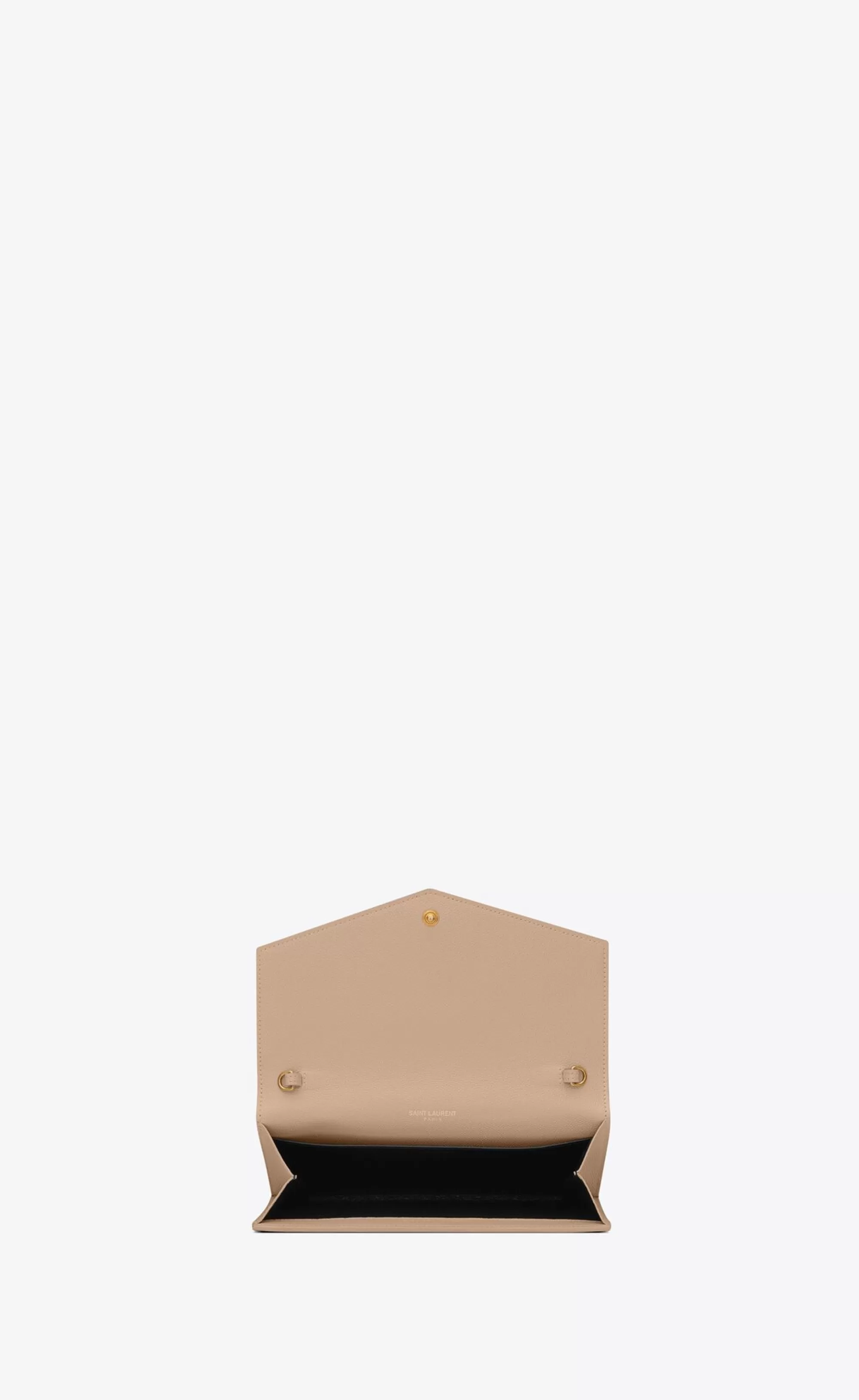 Women Saint Laurent CHAIN WALLETS | MINI BAGS^UPTOWN Chain Wallet In Grain De Poudre Embossed Leather | | YSL.com